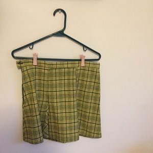 Plaid Skirt